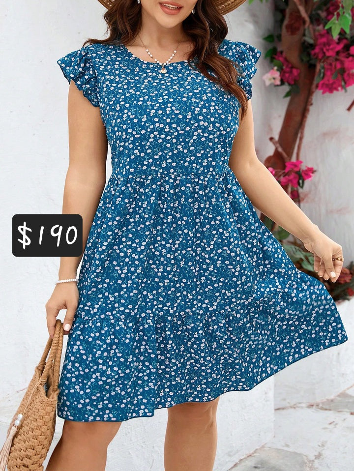 #8992 Casual Simple Dress